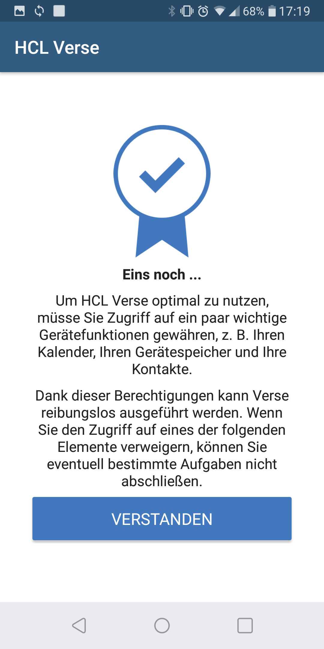 verse installieren
